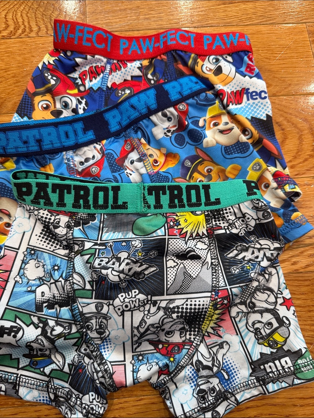 Paw Patrol Kids' Boxer Briefs – Blue, Red, Green, Black